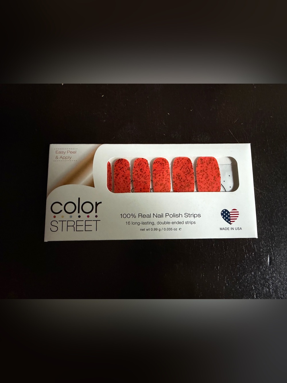 Color Street Orange You Scared? Nail Polish Strips